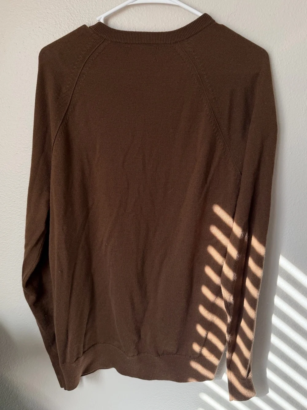 Banana Republic Barrufa merino wool Brown Crewneck Sweater Large